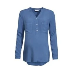 Still-Bluse In Blau