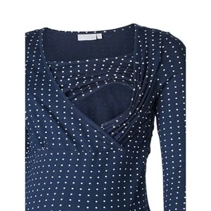 Umstands- Und Still-Shirt In Blau – Bild 4