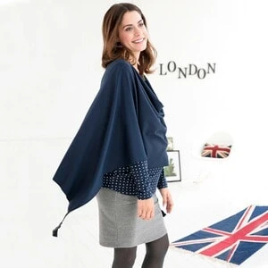 Umstands- Und Still-Shirt In Blau – Bild 5