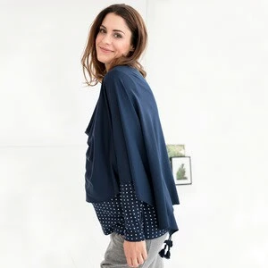 Umstands- Und Still-Shirt In Blau – Bild 6