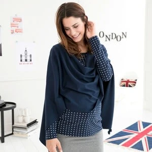 Umstands- Und Still-Shirt In Blau – Bild 7