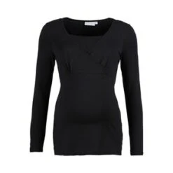 Umstands- Und Still-Shirt In Schwarz