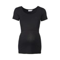 Umstands- Und Still-T-Shirt In Schwarz