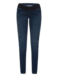 Umstandsjeans - Slim Fit - In Dunkelblau