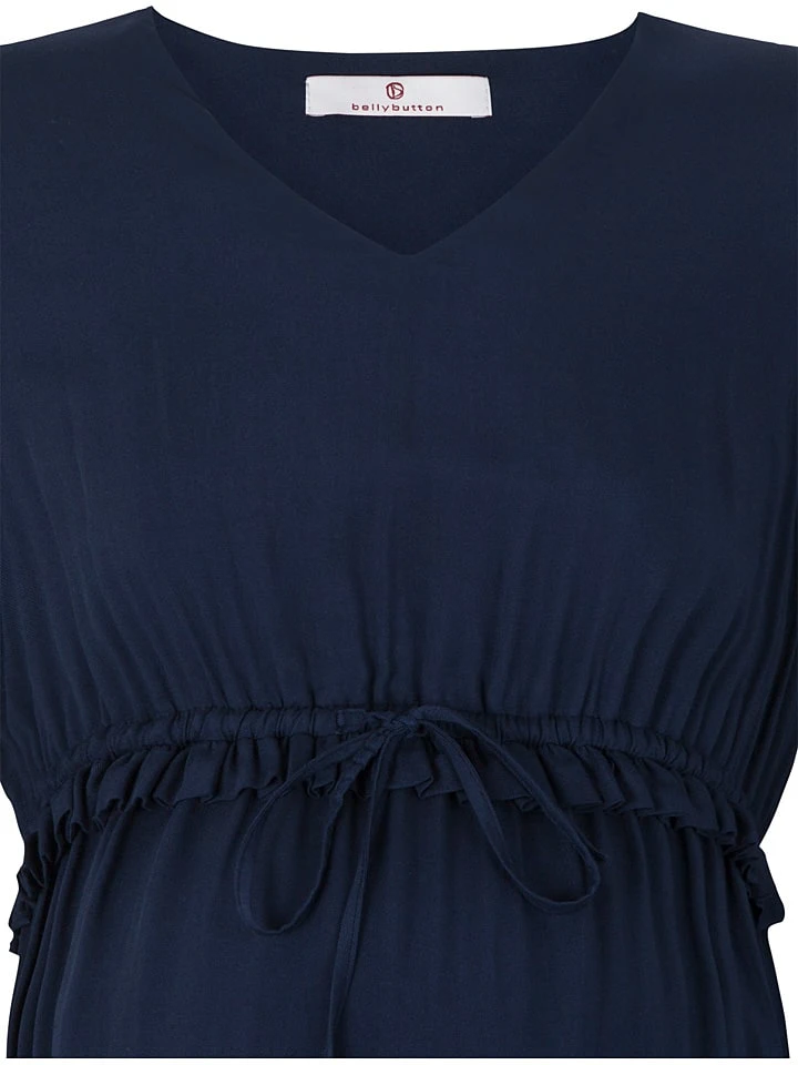 Umstandskleid In Dunkelblau – Bild 3