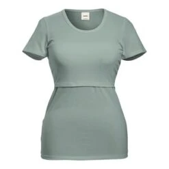 Boob Umstands- Und Still-T-Shirt Classic In Grün