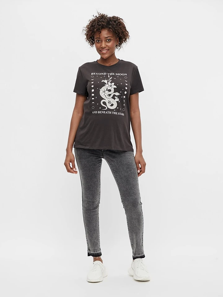 Umstandsjeans "Racine" - Slim Fit - In Grau – Bild 7