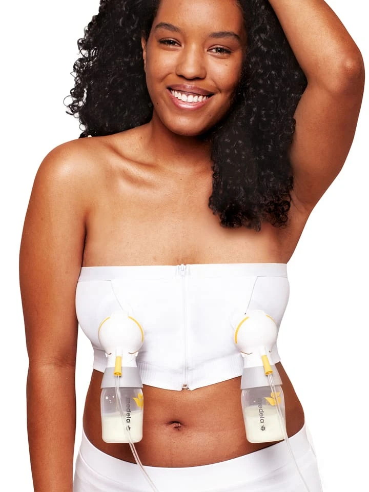 Medela Abpump-Bustier In Weiß – Bild 2
