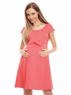 Umstandskleid In Koralle